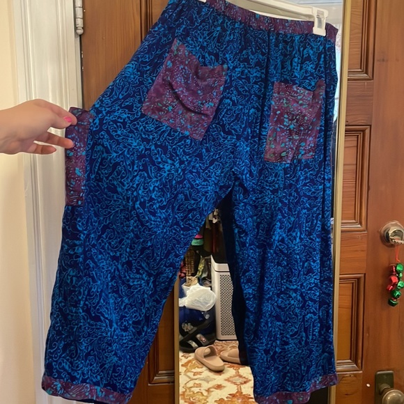 Kimberley’s Travels Batik Capri Loose Pant XL - Picture 7 of 13